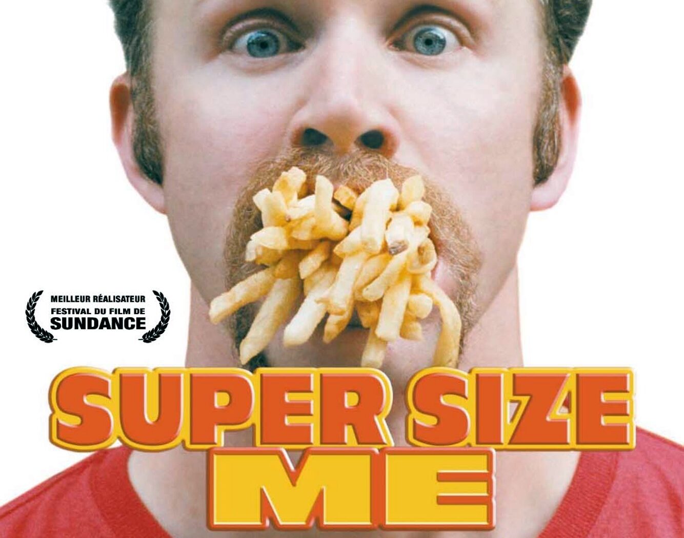 Affiche française de "Super Size Me" (2004)