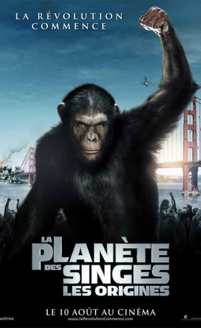 Affiche de La planète des singes - les origines (2011)