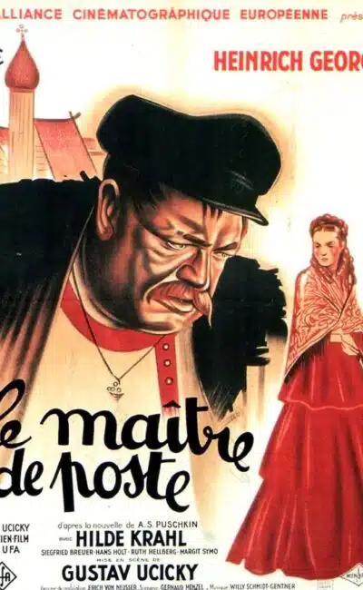 Le maître de poste, l'affiche