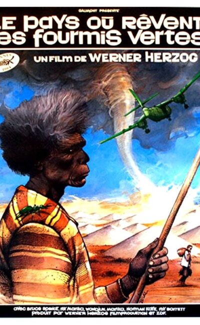 Le pays où rêvent les fourmis vertes, l'affiche