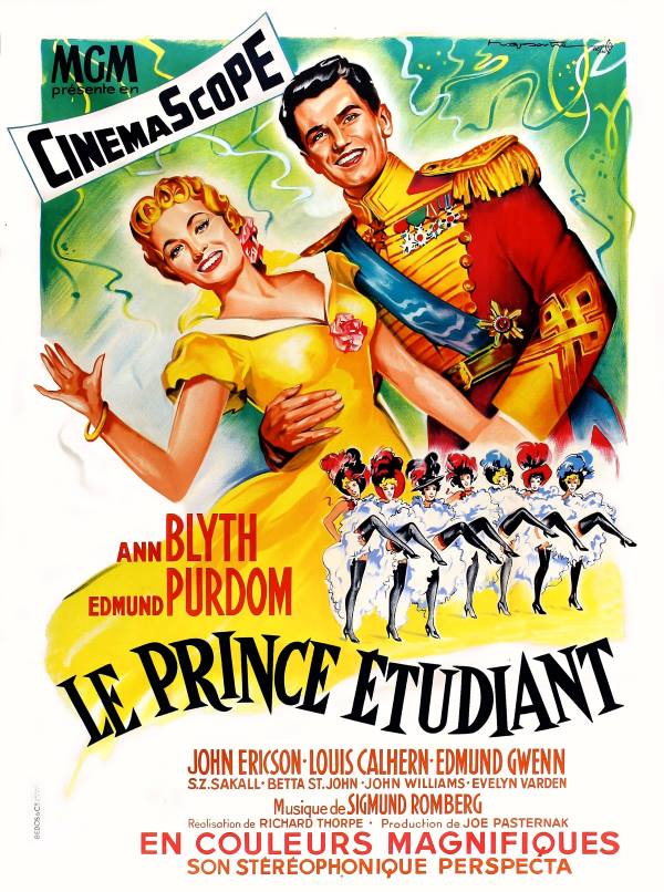 Le prince étudiant, l'affiche