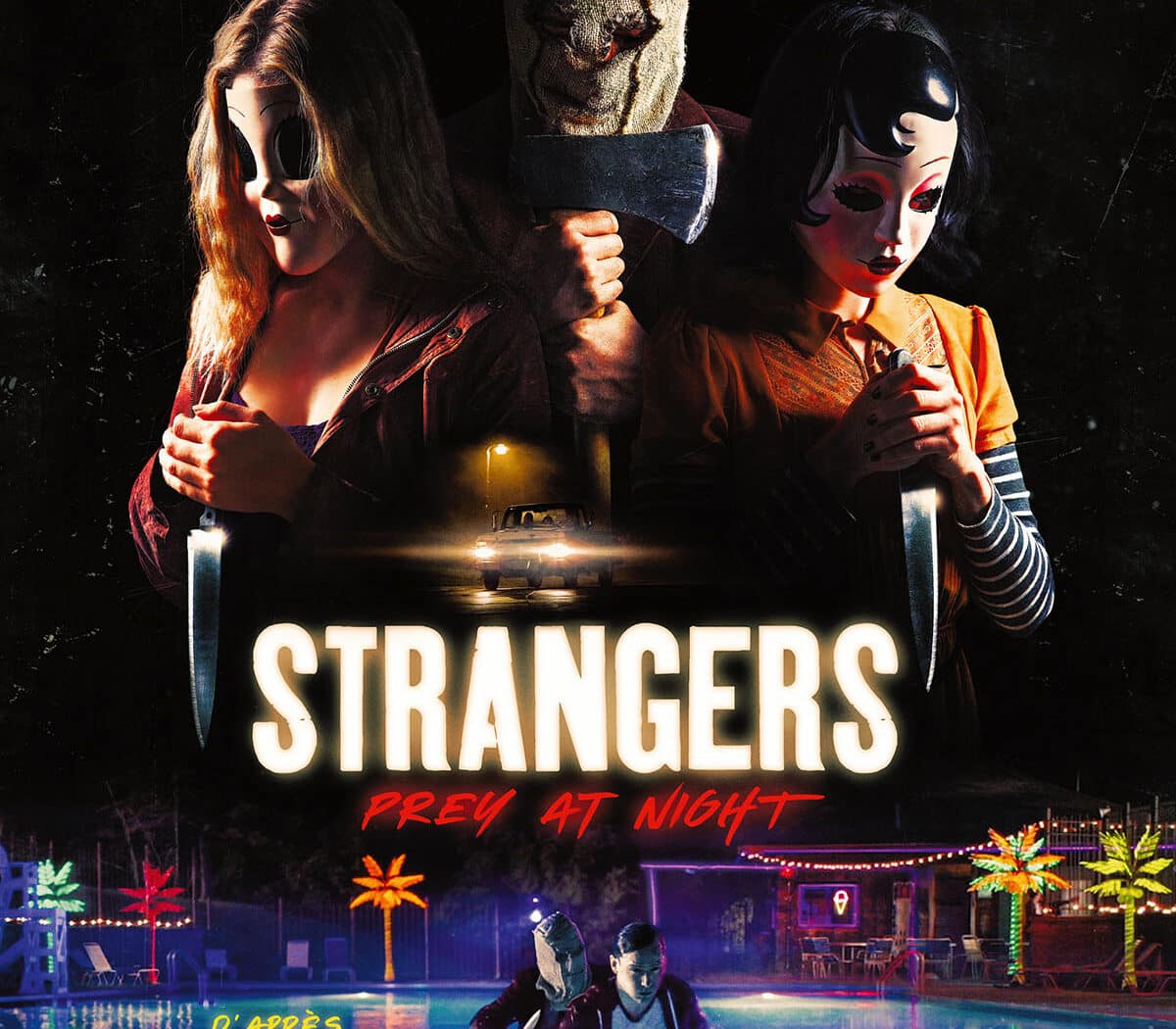 Strangers Prey at Night, affiche du film (2018)
