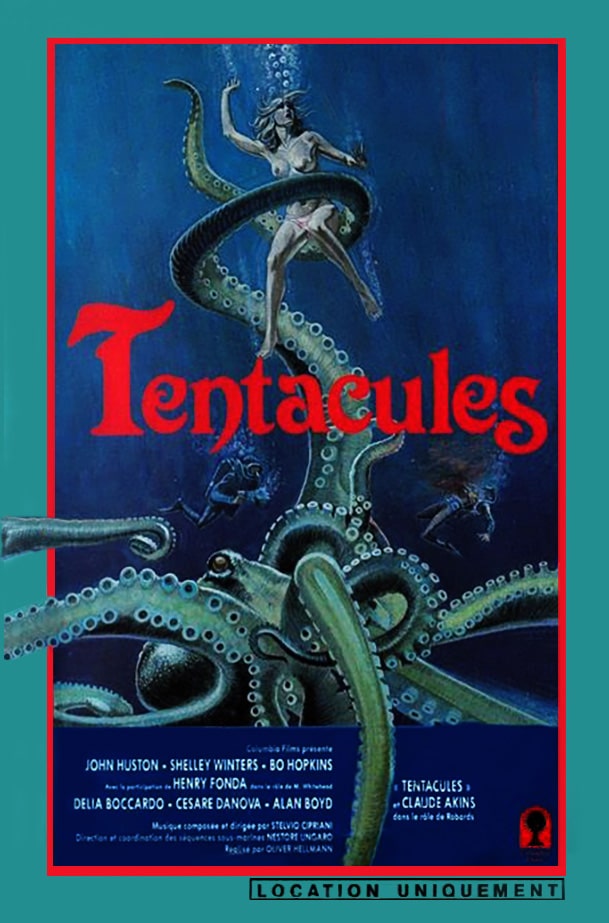 Jaquette, affiche - Tentacules