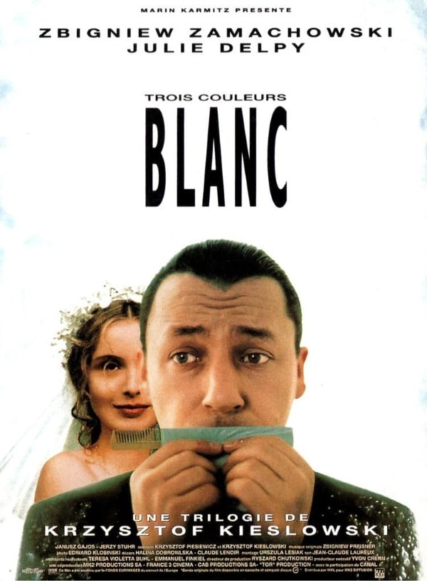 Trois couleurs : Blanc, l'affiche