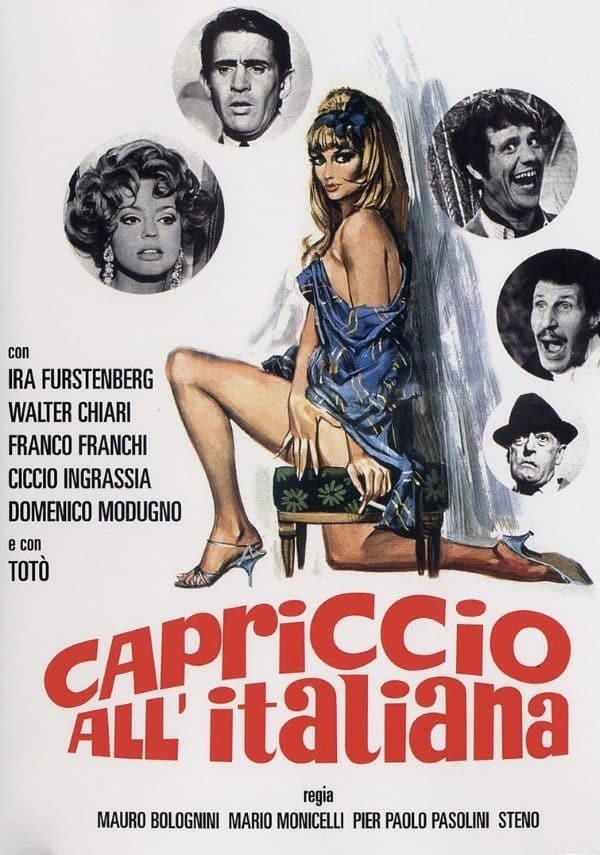 Caprice à l'italienne, affiche italienne