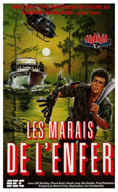 Jaquette VHS : Les marais de l'enfer