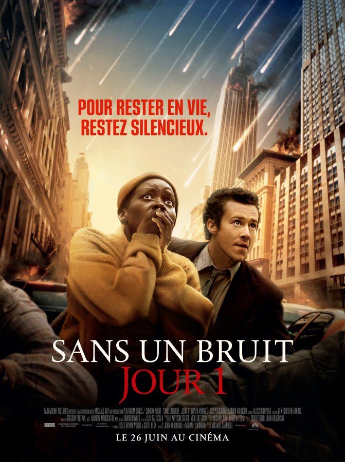 Sans un bruit Jour 1, affiche