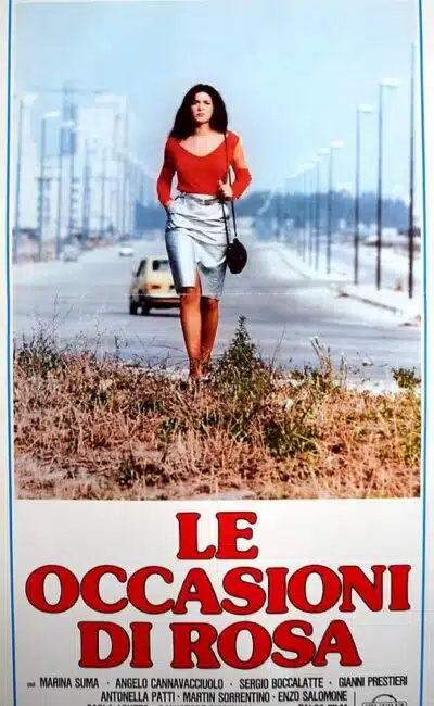 Affiche italienne de "Le occasioni di Rosa" (1981)