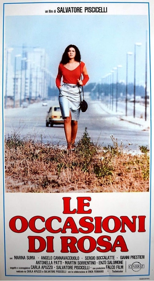 Affiche italienne de "Le occasioni di Rosa" (1981)