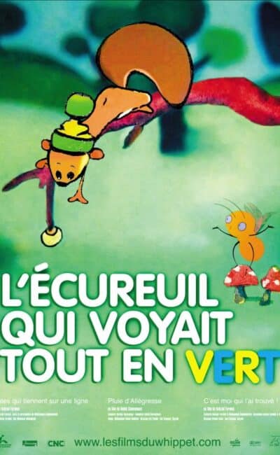 L'écureuil qui voyait en vert, affiche