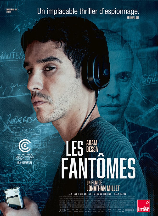 Les Fantômes, avec Adam Bessa, affiche (2024)