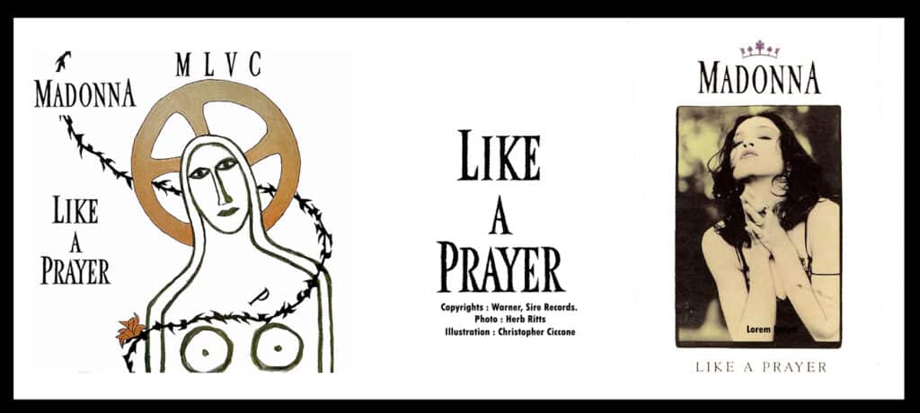Banner Like a Prayer; Madonna