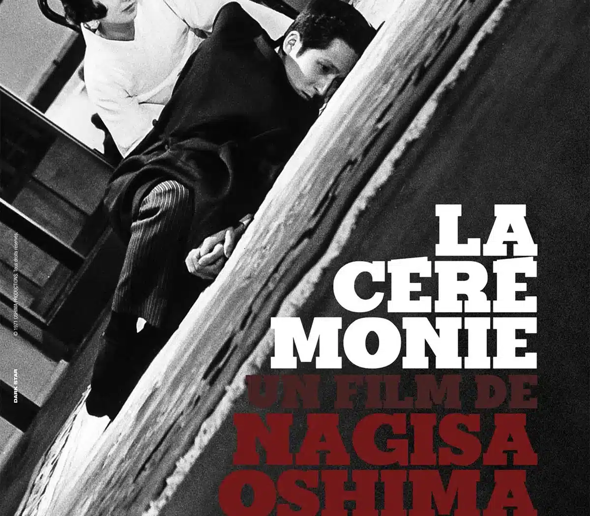 Affiche de La cérémonie de Nagisa Oshima, avec Akiko Koyama