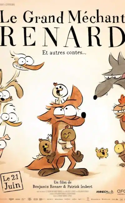 Le grand méchant renard et autres contes, l'affiche