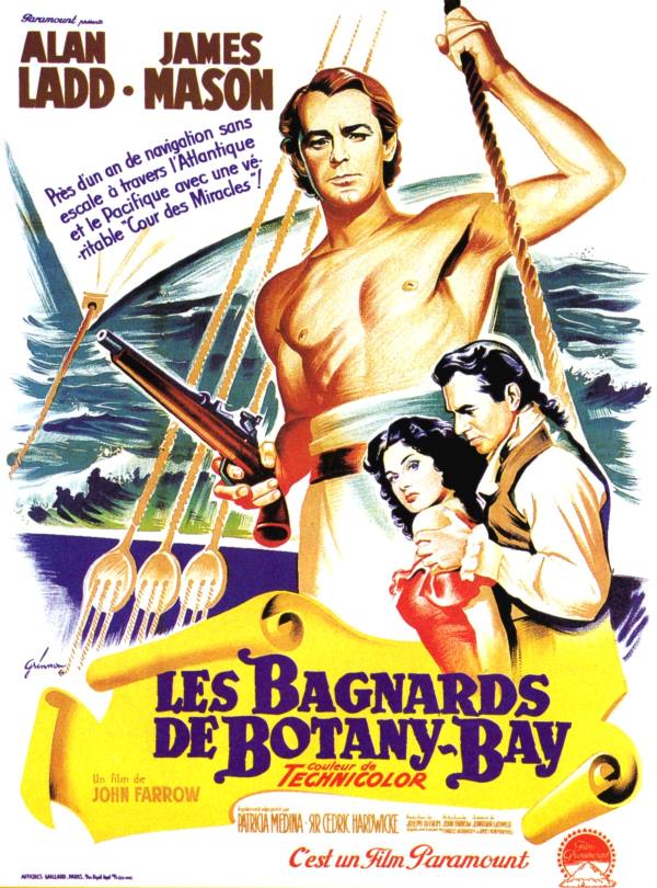 Les bagnards de Botany-Bay, l'affiche