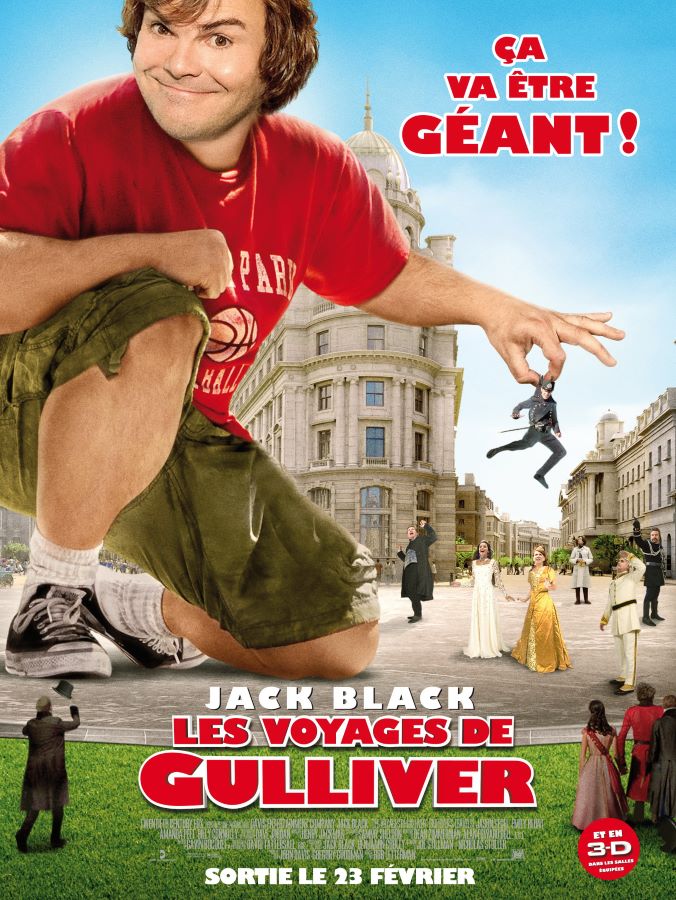 Affiche Les Voyages de Gulliver, avec Jack Black