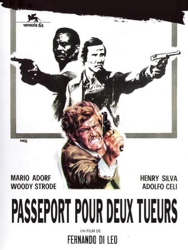 Passeport pour deux tueurs, l'affiche de la reprise
