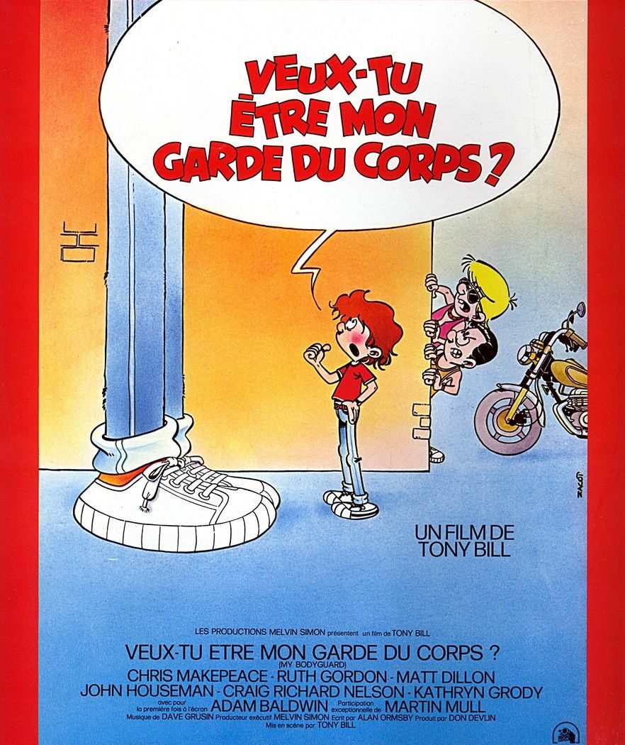 Veux-tu être mon garde du corps ? Affiche du film de Tony Bill