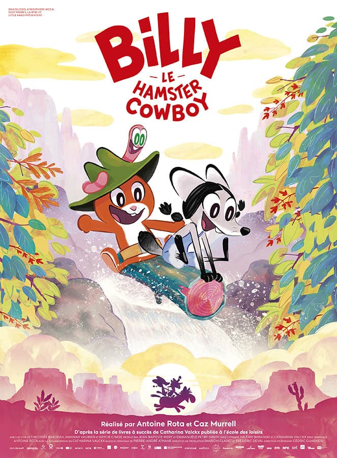 Affiche de Billy le hamster cowboy