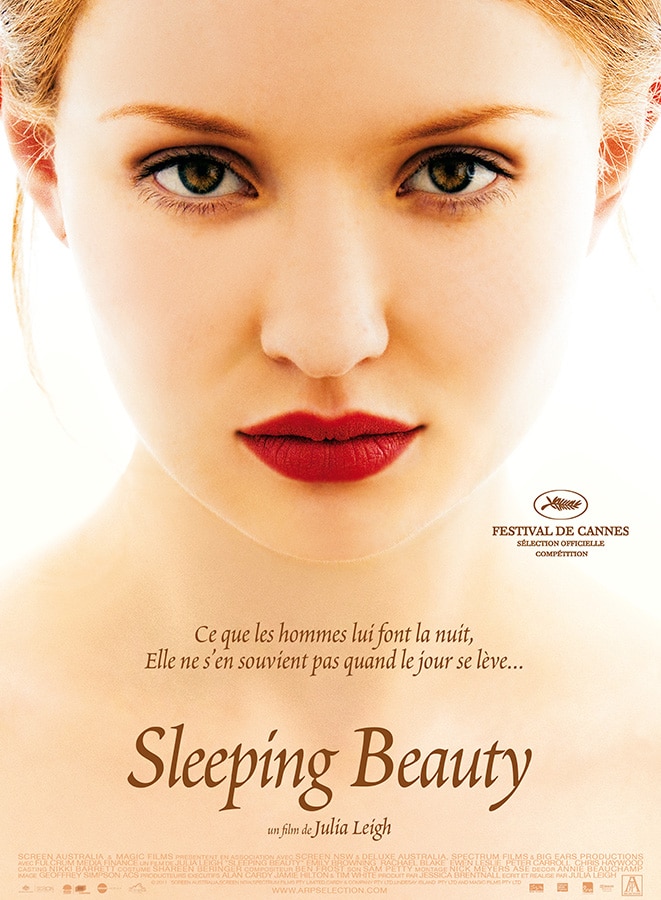 Affiche de Sleeping Beauty de Julia Leigh (Cannes 2011)