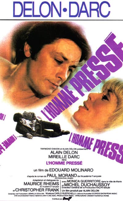 L'homme pressé d'Edouard Molinaro, affiche