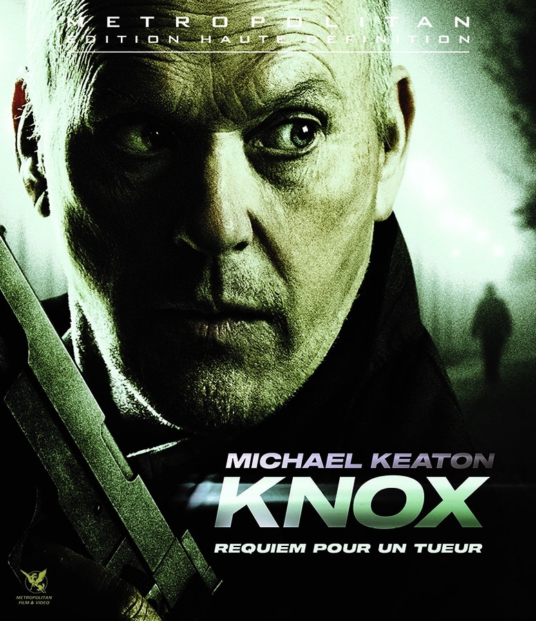 Knox, Requiem pour un tueur de Michael Keaton, jaquette