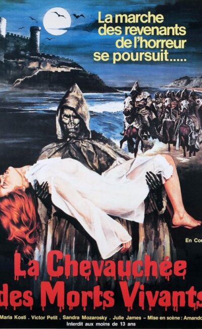 La chevauchée des morts vivants, l'affiche