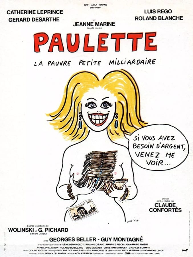 Affiche de Paulette, la pauvre petite milliardaire