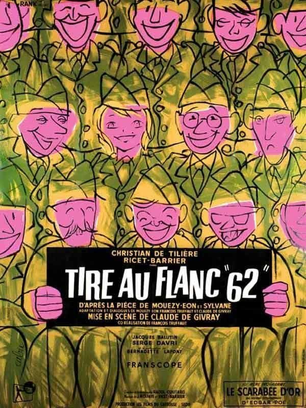 Tire-au-flanc 62, l'affiche