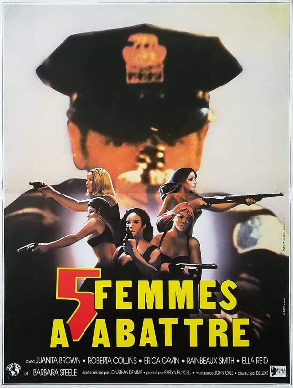 5 femmes à abattre, l'affiche