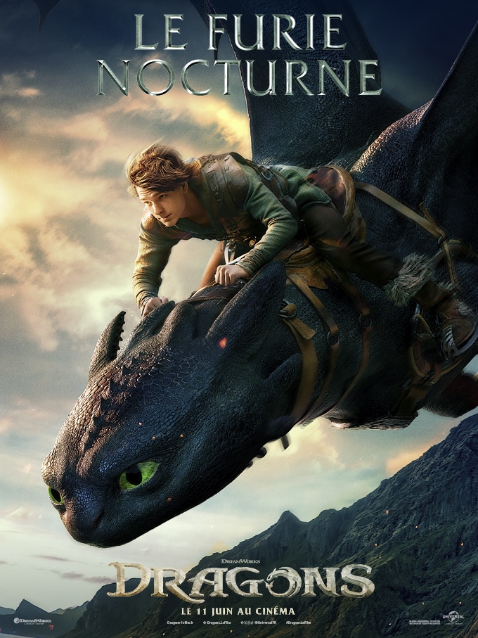 Dragons, affiche personnage 1