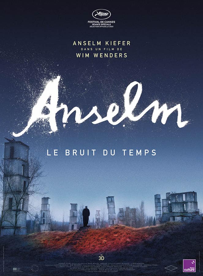 Anselm, les bruits du temps, affiche du film de Wim Wenders