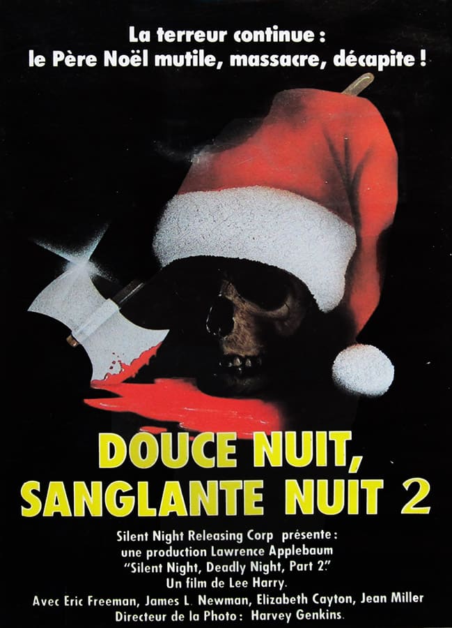 Affiche française de Douce Nuit Sanglante Nuit 2