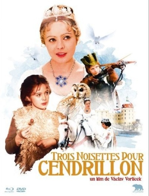 Trois noisettes pour Cendrillon, jaquette blu-ray flat