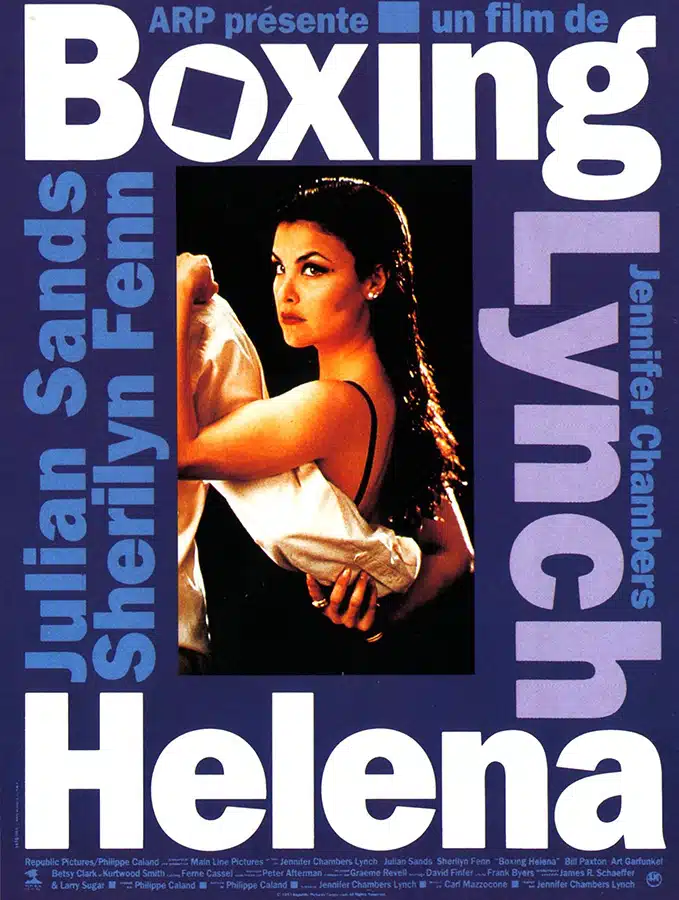 Affiche de Boxing Helena de Jennifer Lynch, avec Sherilyn Fenn