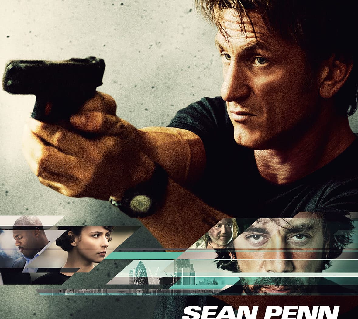 Affiche de Gunman, de Pierre Morel, avec Sean Penn