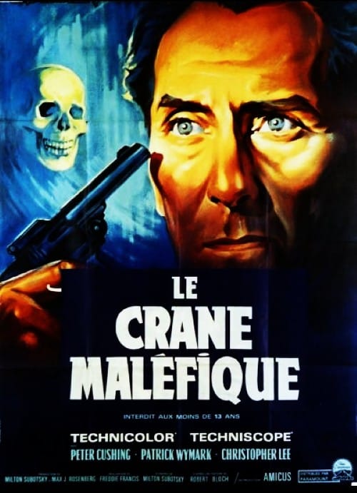 Le crâne maléfique, l'affiche