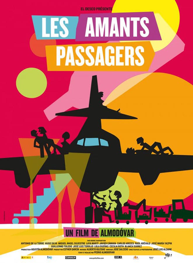 Affiche de Les amants passagers de Pedro Almodovar