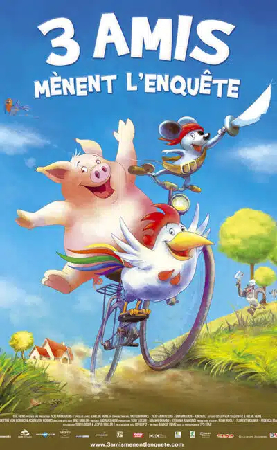 3 amis mènent l'enquête, affiche