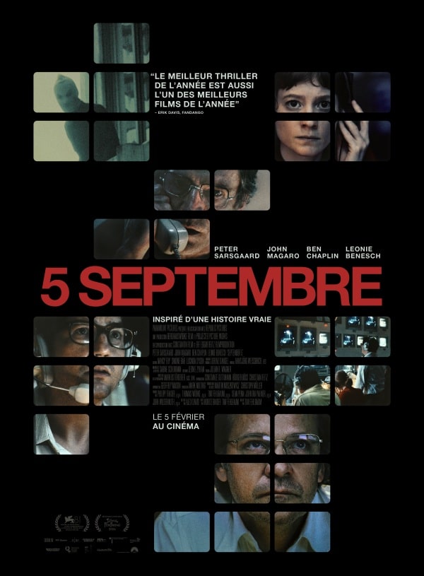 5 septembre, l'affiche
