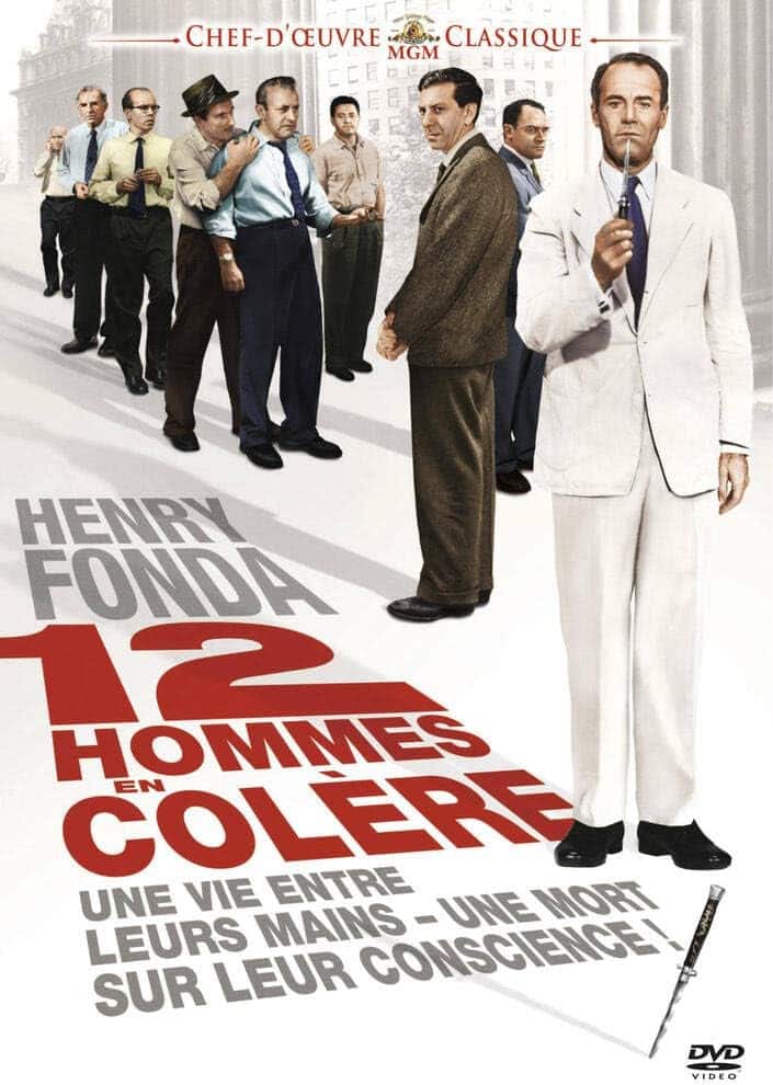Jaquette de 12 hommes en colère (DVD, 2020).