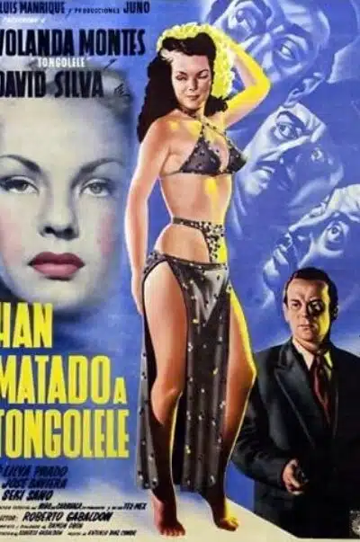 Affiche de "Han matado a Tongolele" (1948)