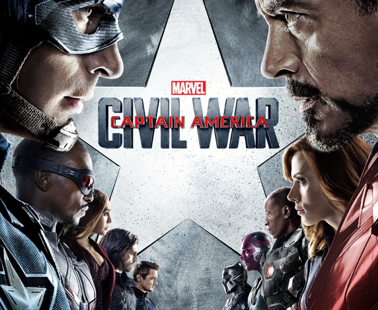 Captain America Civil War, affiche