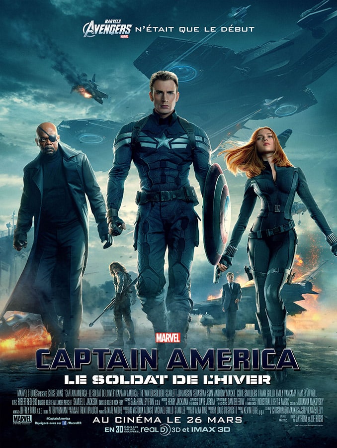 Affiche de Captain America : le soldat de l'hiver