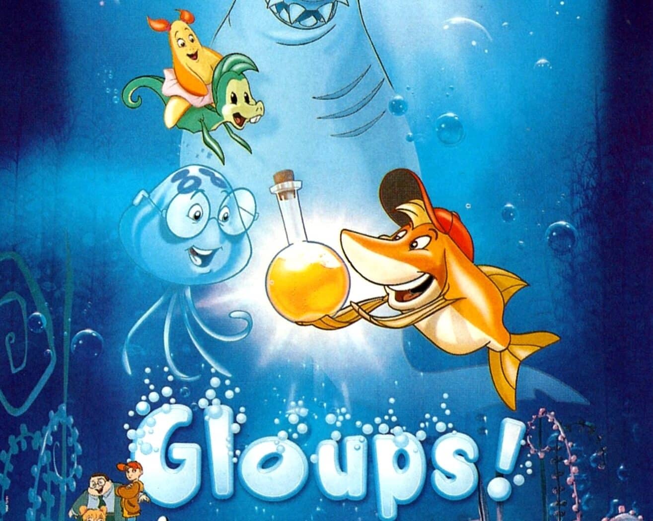 Affiche de Gloups ! Je suis un poisson