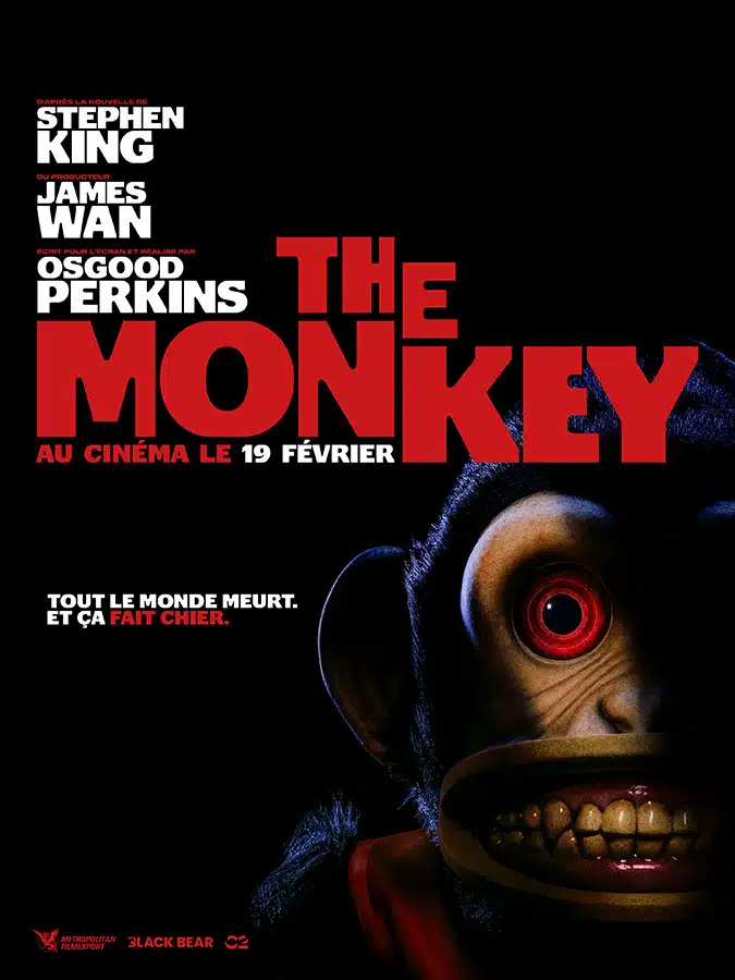 Affiche de The Monkey d'après Stephen King