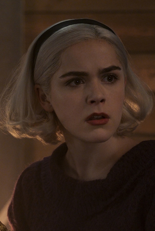 Kiernan Shipka dans The Chilling Adventures of Sabrina