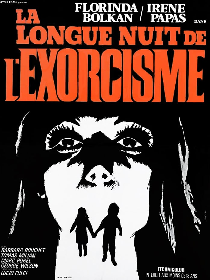 Affiche de La longue nuit de l'exorcisme, de Lucio Fulci (1978)