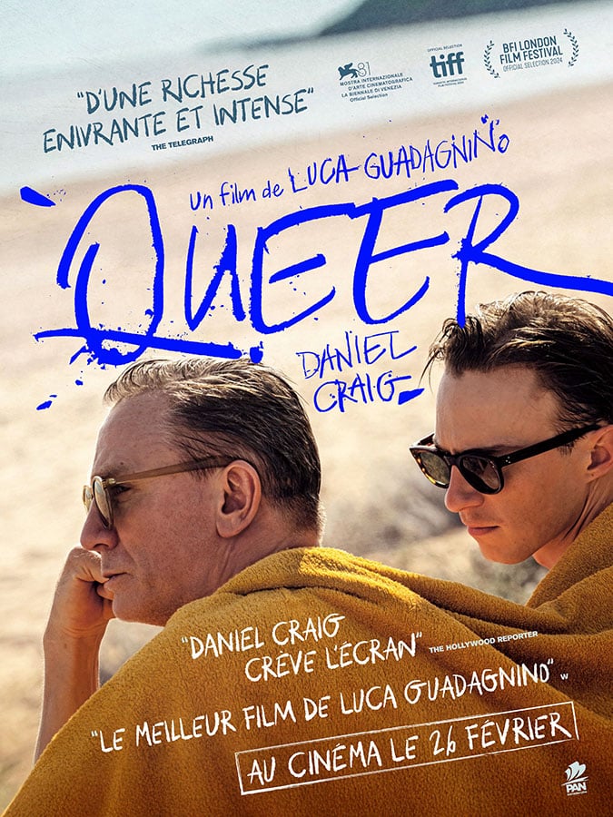 Affiche de Queer de Luca Guadagnino