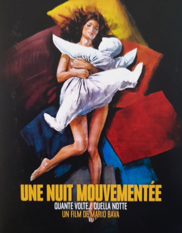 Une nuit mouvementée, jaquette blu-ray